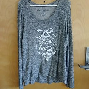 Long sleeve holiday shirt